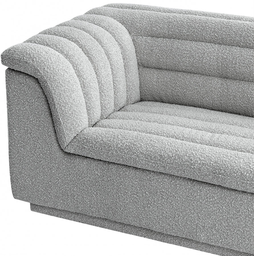 Cascade Boucle Fabric Sofa