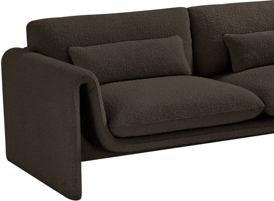 Stylus Boucle Fabric Sofa