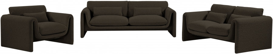 Stylus Boucle Fabric Sofa