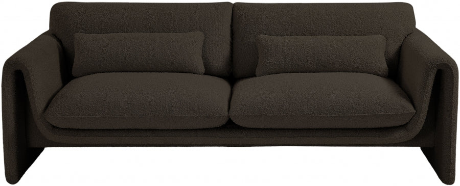 Stylus Boucle Fabric Sofa