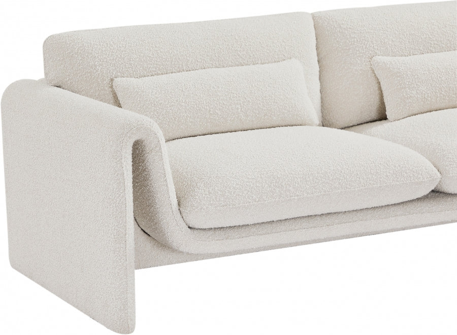 Stylus Boucle Fabric Sofa