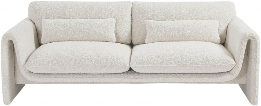 Stylus Boucle Fabric Sofa