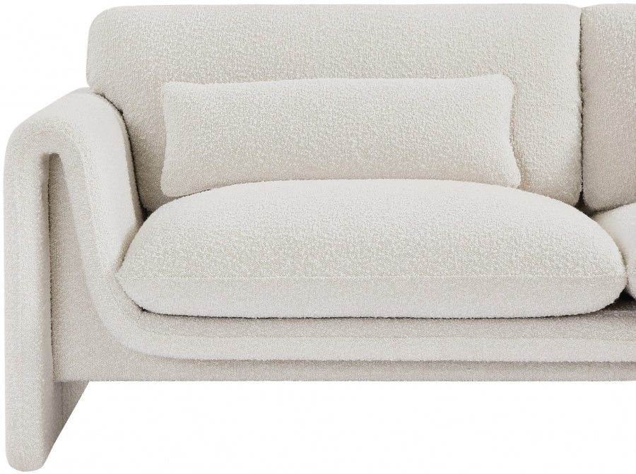 Stylus Boucle Fabric Sofa