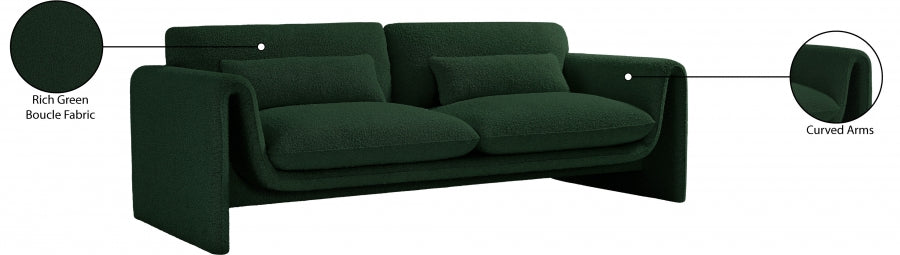 Stylus Boucle Fabric Sofa