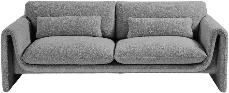 Stylus Boucle Fabric Sofa