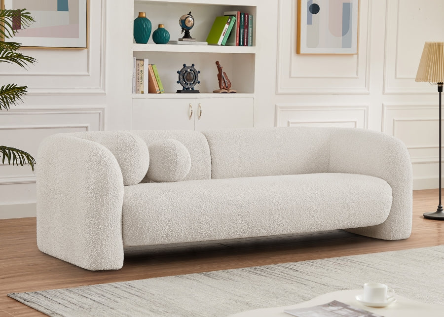 Emory Boucle Fabric Sofa