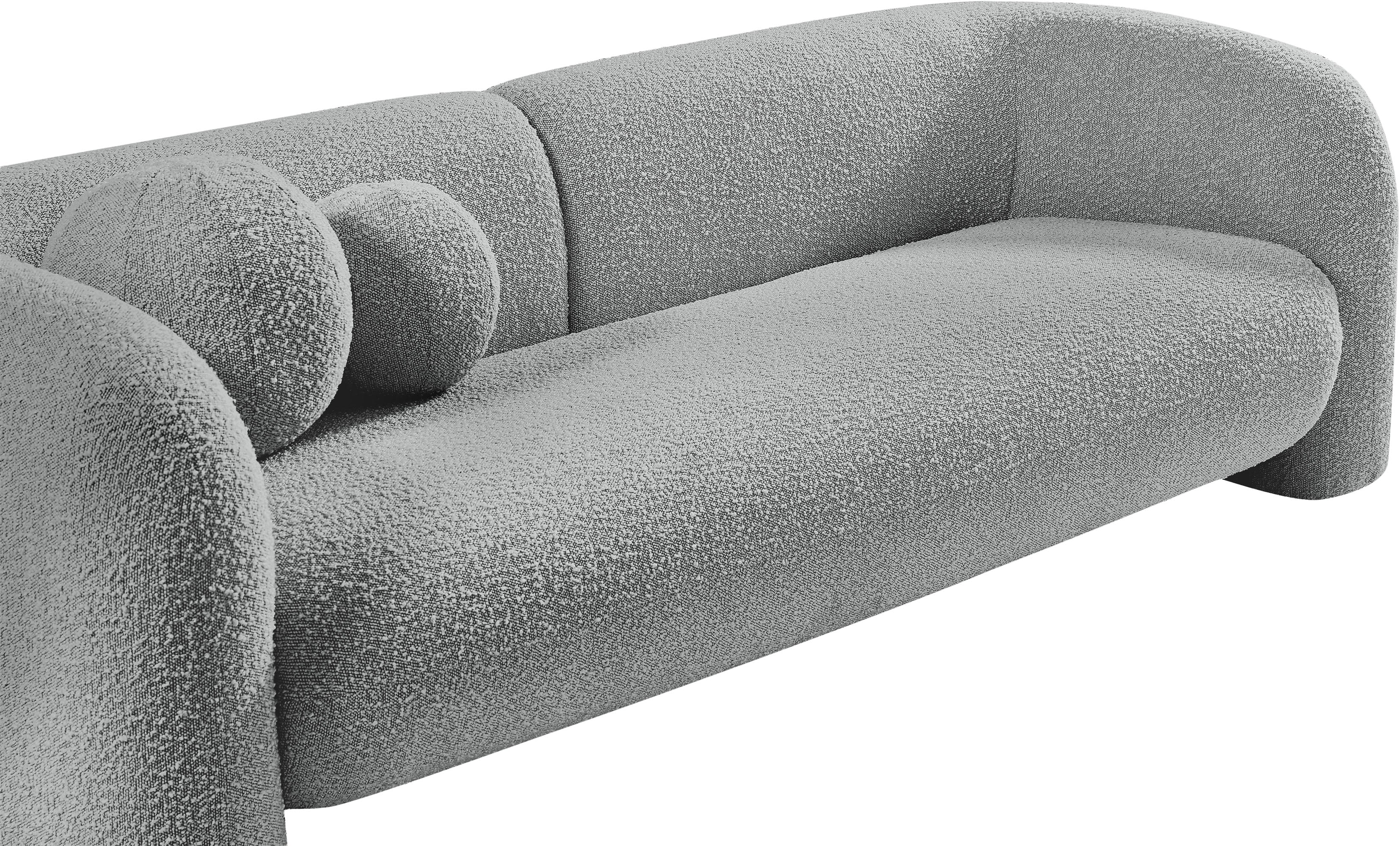 Emory Boucle Fabric Sofa