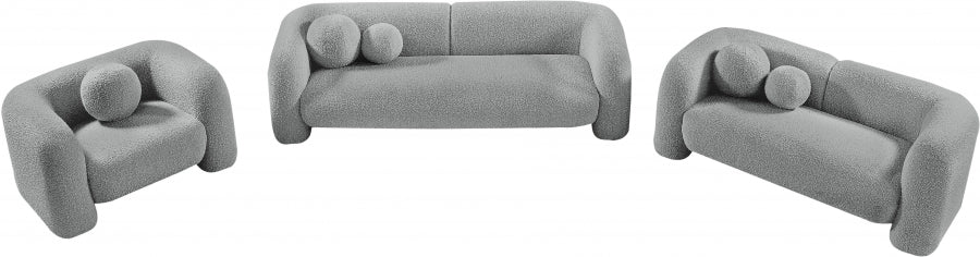 Emory Boucle Fabric Sofa