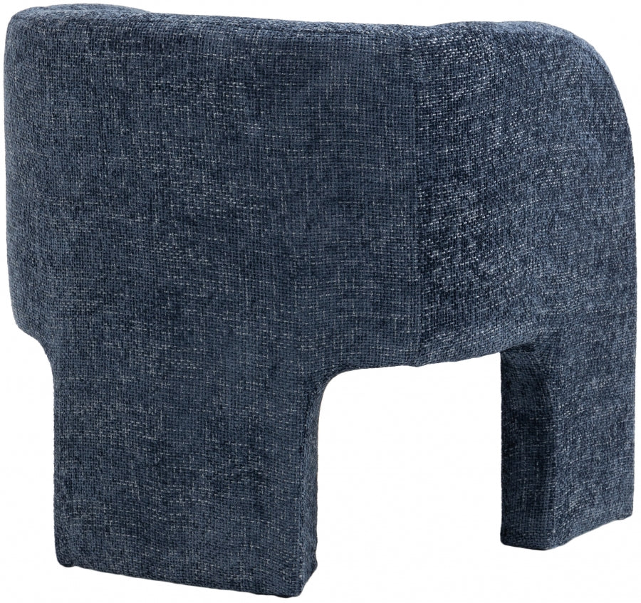 Fauteuil d'appoint rembourré en chenille Vivi 