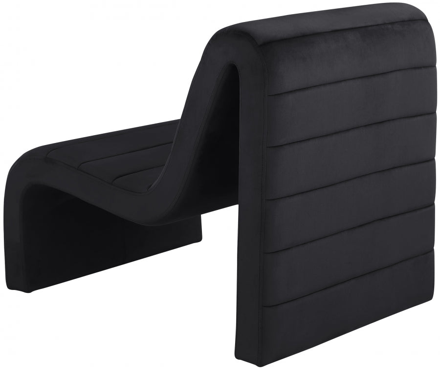 Fauteuil d'appoint rembourré en chenille Vivi 