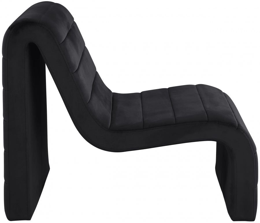 Fauteuil d'appoint rembourré en chenille Vivi 