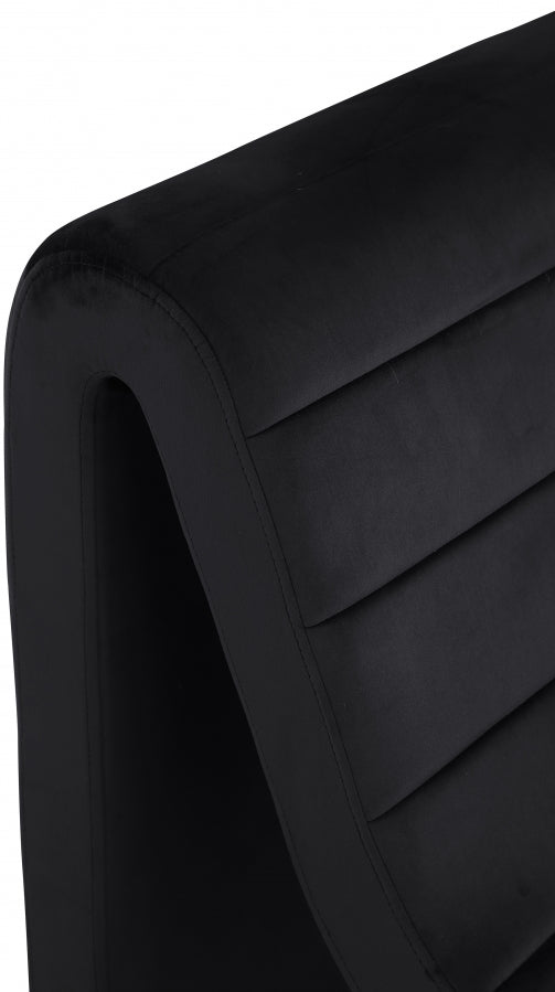 Fauteuil d'appoint rembourré en chenille Vivi 