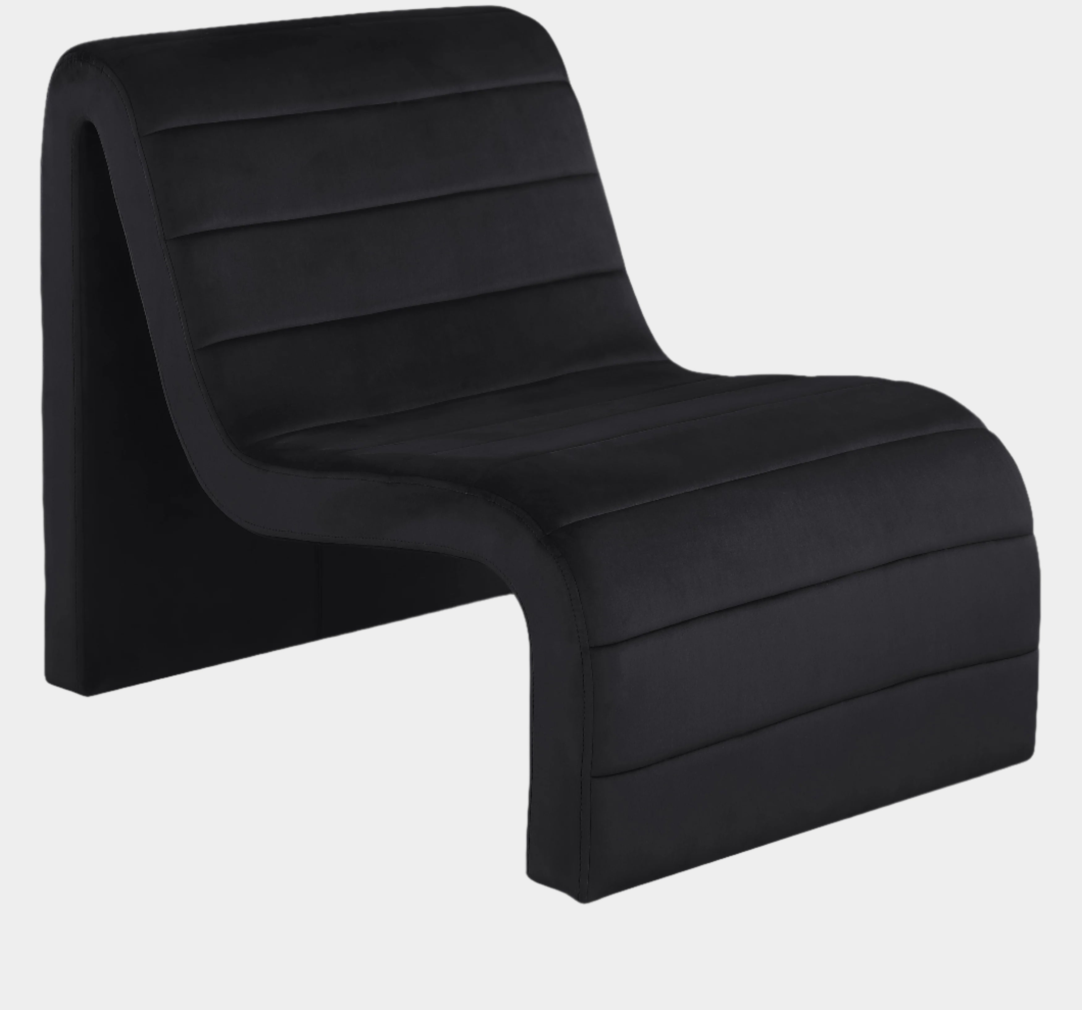 Ivy Velvet Upholstered Accent Chair