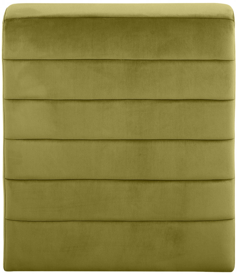 Fauteuil d'appoint rembourré en chenille Vivi 