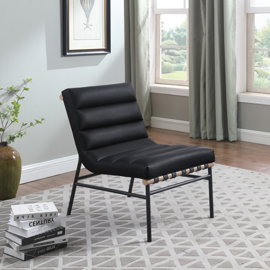 Fauteuil d'appoint rembourré en chenille Vivi 