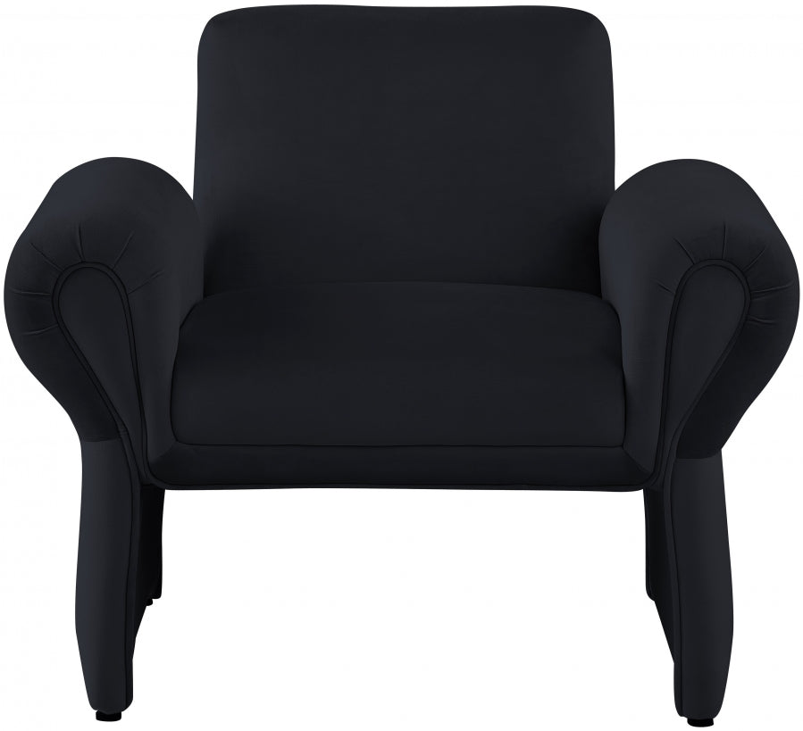 Fauteuil d'appoint rembourré en chenille Vivi 