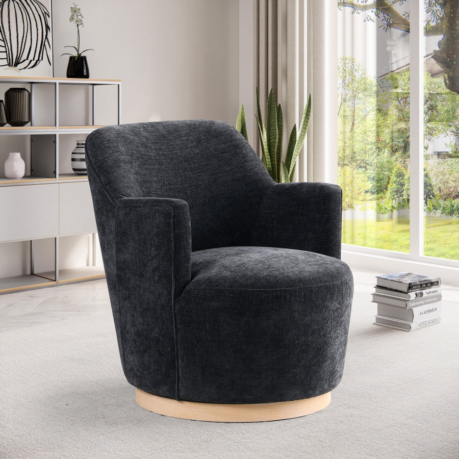 Fauteuil d'appoint rembourré en chenille Vivi 
