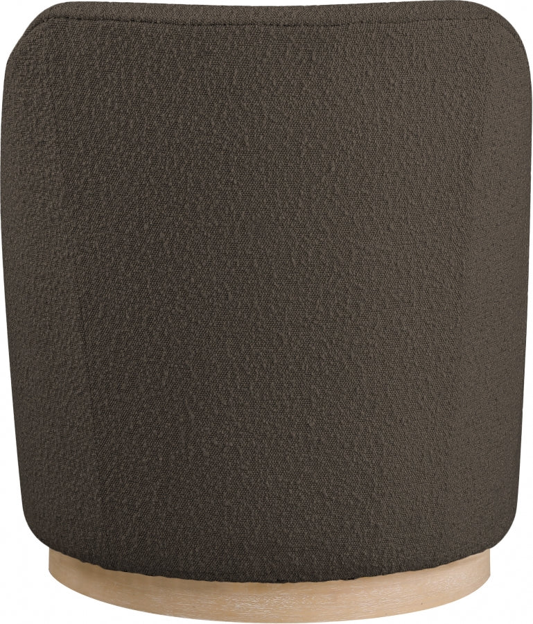 Fauteuil d'appoint rembourré en chenille Vivi 