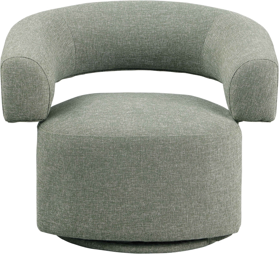 Fauteuil d'appoint rembourré en chenille Vivi 
