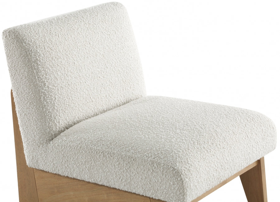 Fauteuil d'appoint rembourré en chenille Vivi 