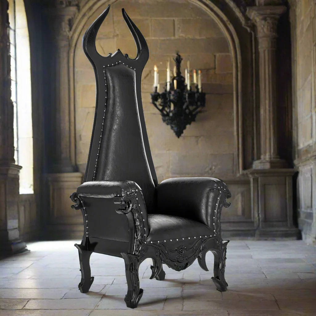 Devil Horn Gothic Throne