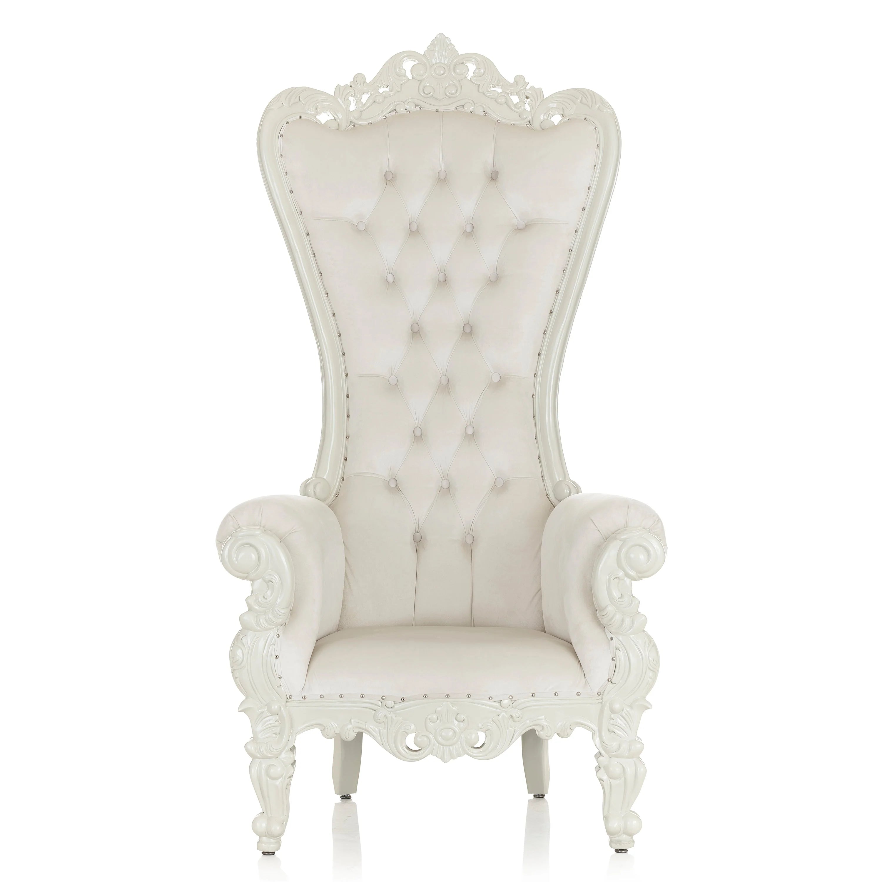 Chloe Throne Chair - Velvet