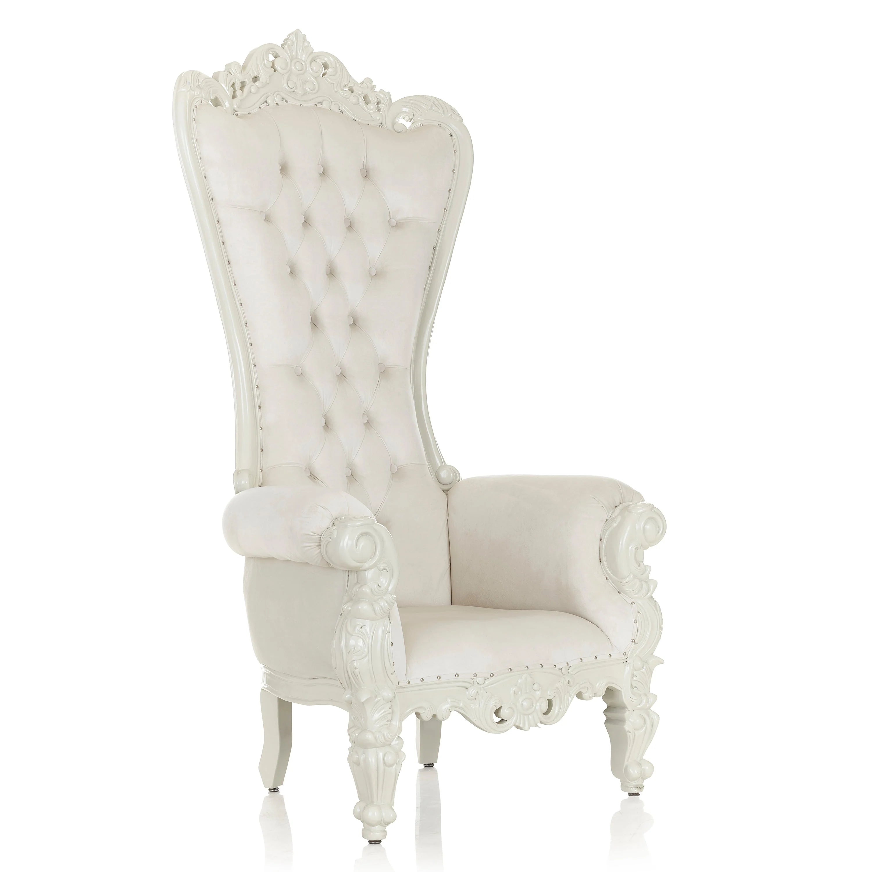 Chloe Throne Chair - Velvet