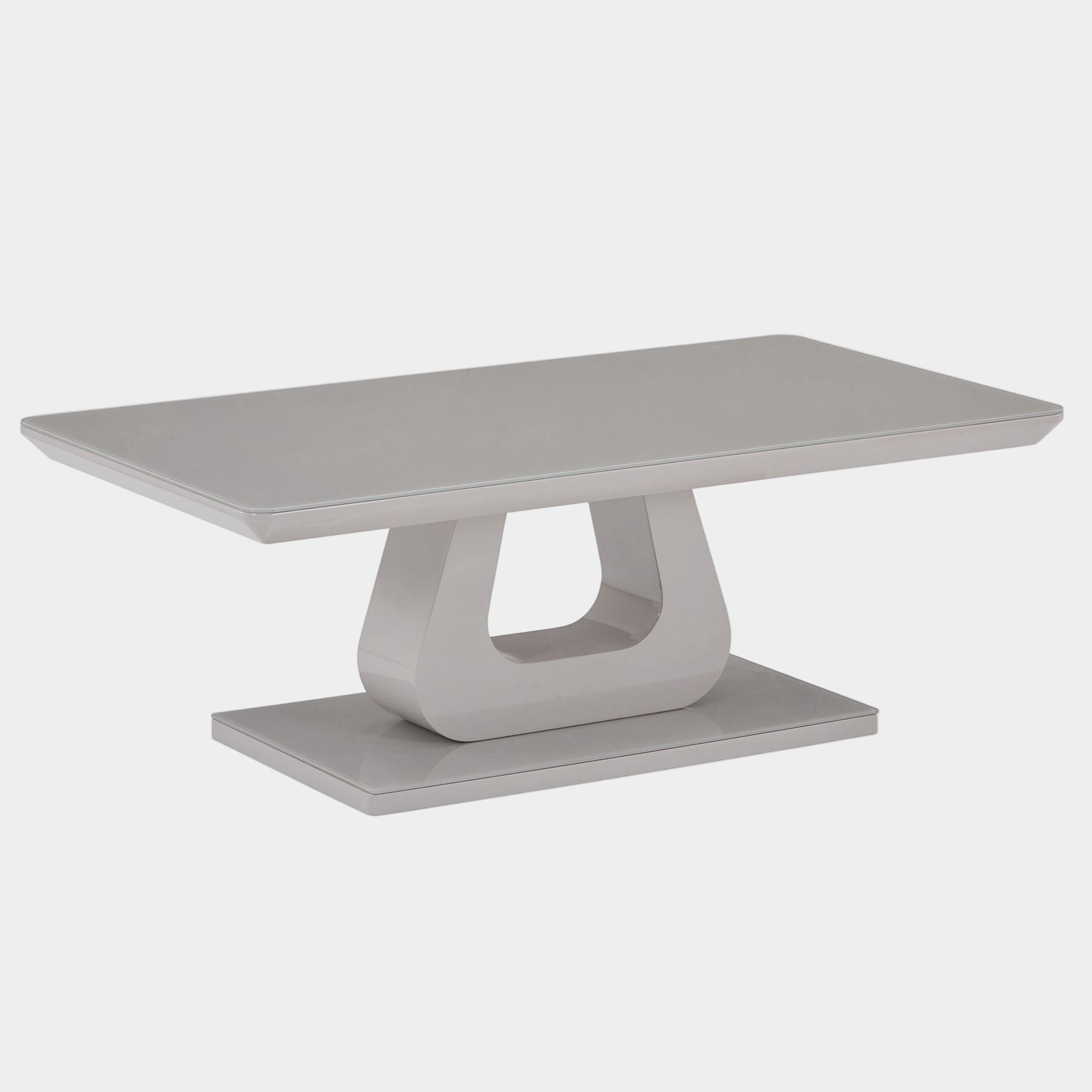 Corvus Rectangular Coffee Table in Warm Grey