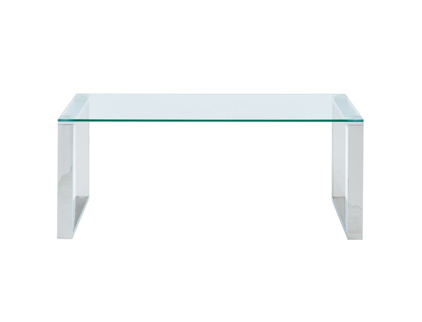 Zevon Coffee Table in Silver