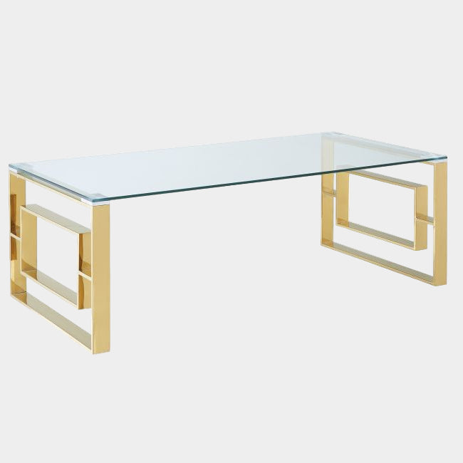 Eros Coffee Table in Gold