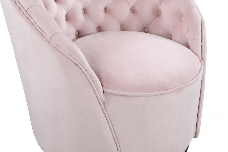 Fauteuil d'appoint rembourré en chenille Vivi 