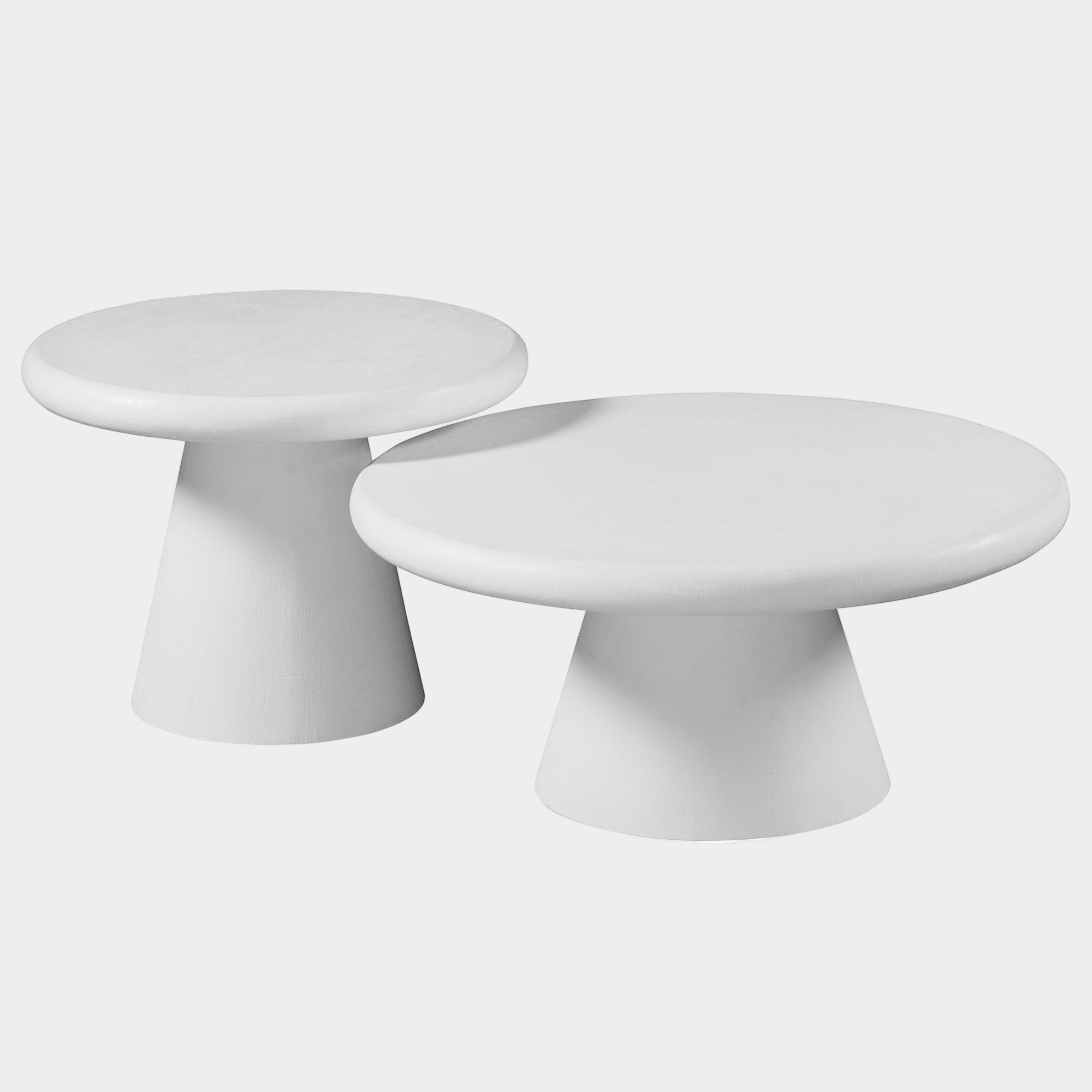 Galio 2pc Coffee Table set in White