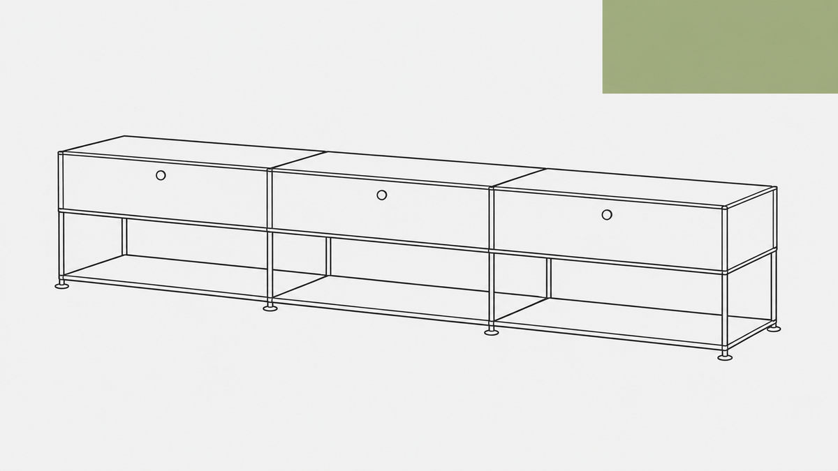 USM Haller Open Media Console