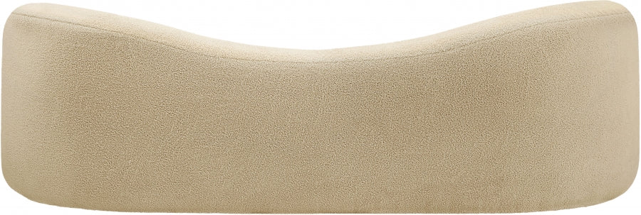 Kali Faux Shearling Teddy Fabric Sofa