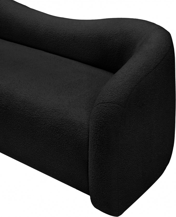 Kali Faux Shearling Teddy Fabric Sofa