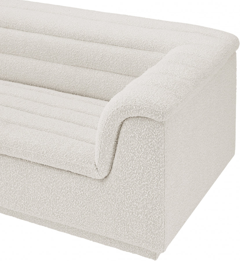 Cascade Boucle Fabric Sofa