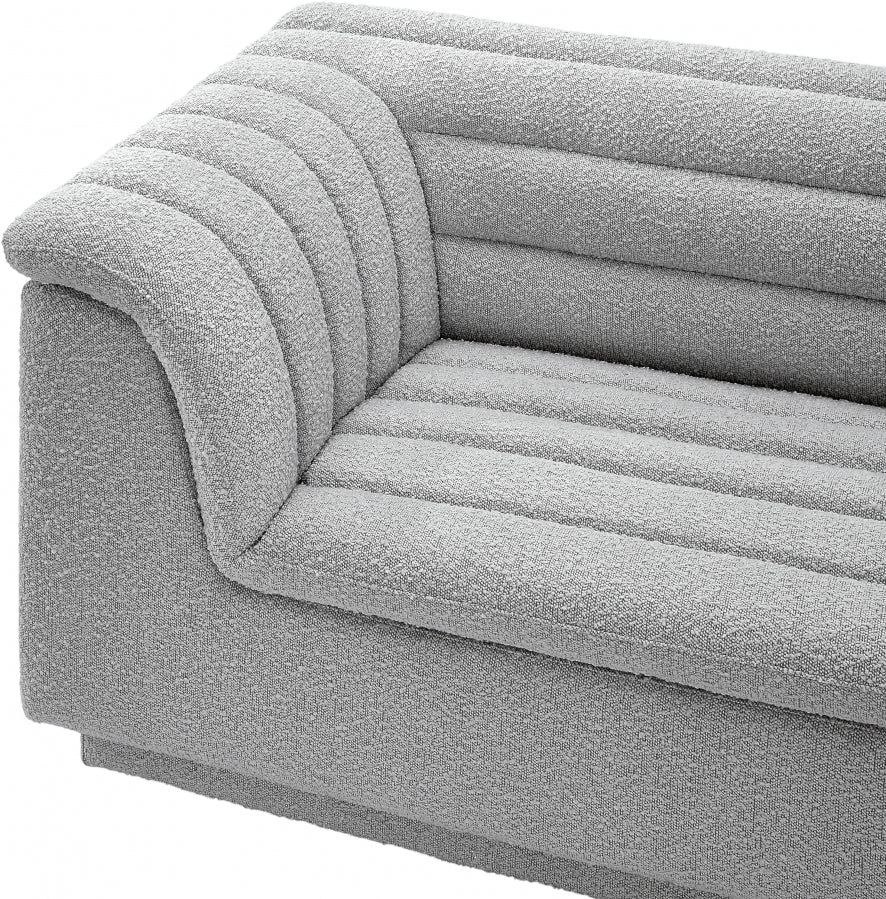 Cascade Boucle Fabric Sofa