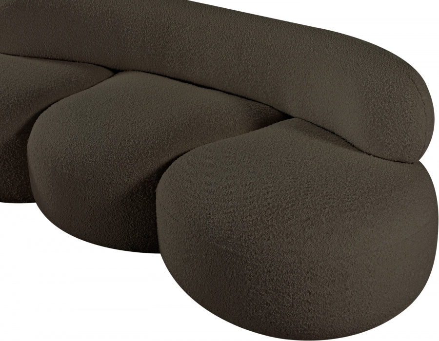 Venti Boucle Fabric Sofa