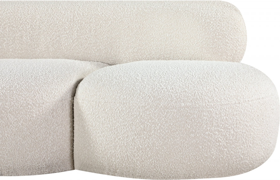 Venti Boucle Fabric Sofa