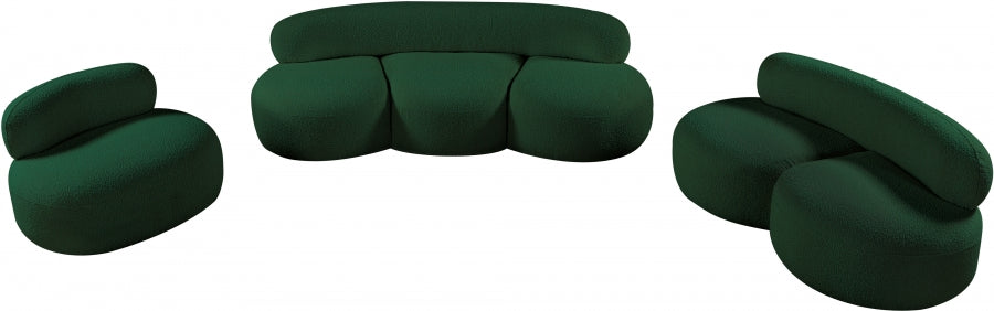 Venti Boucle Fabric Sofa