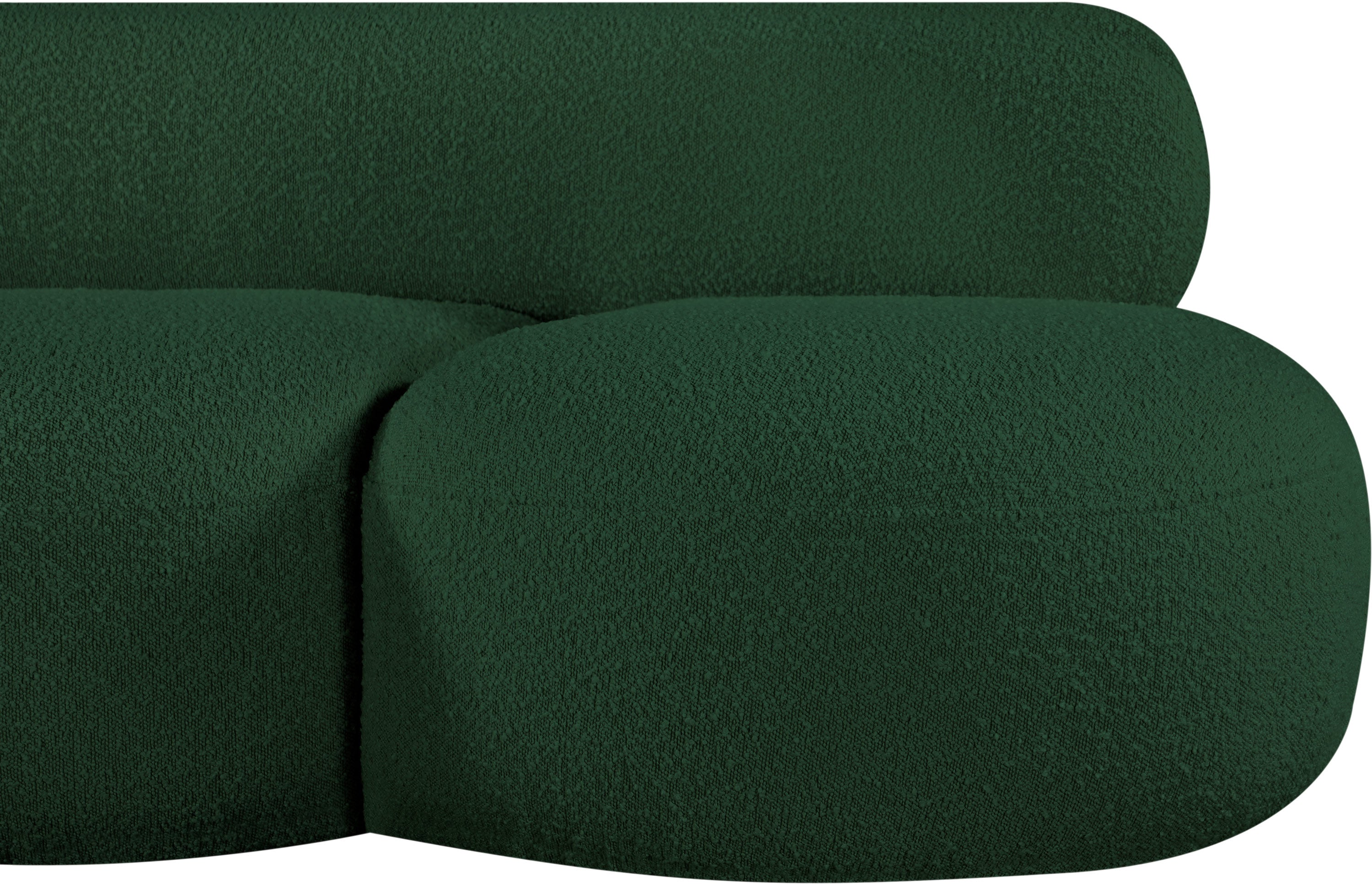 Venti Boucle Fabric Sofa