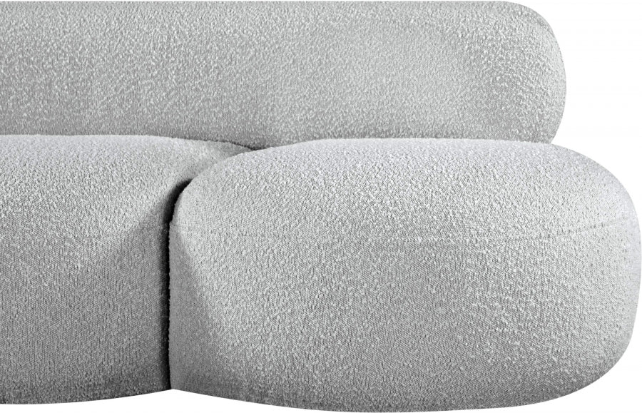 Venti Boucle Fabric Sofa