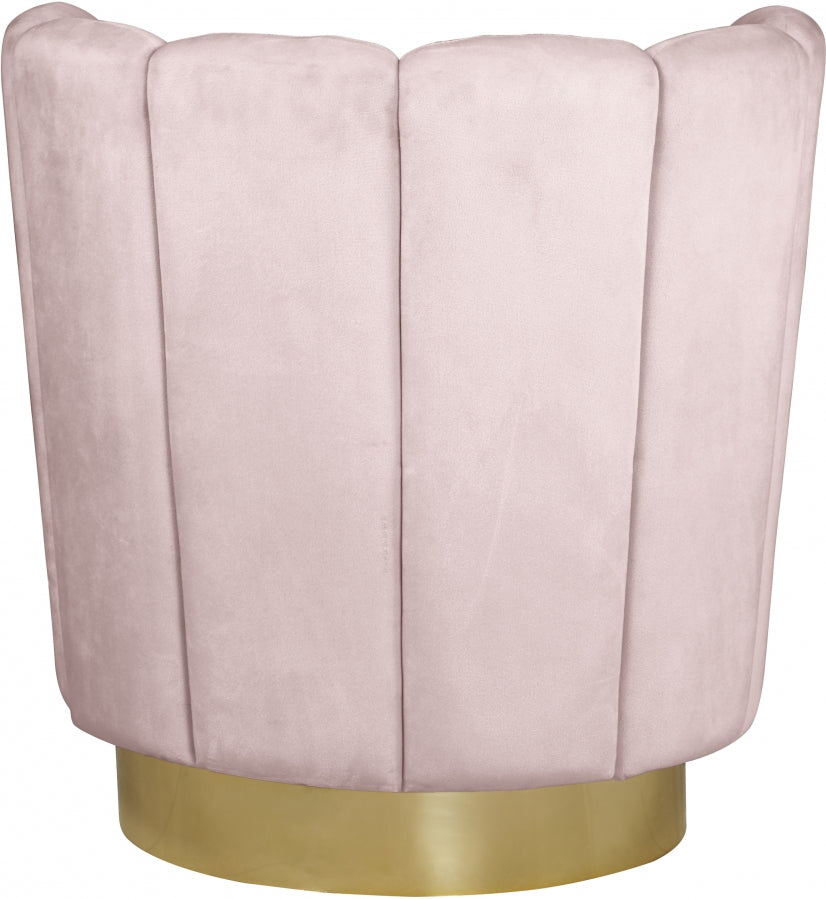 Fauteuil d'appoint rembourré en chenille Vivi 