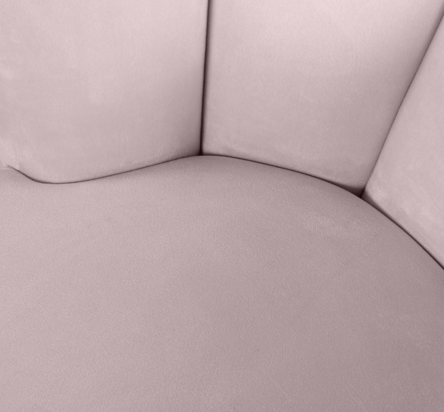 Fauteuil d'appoint rembourré en chenille Vivi 