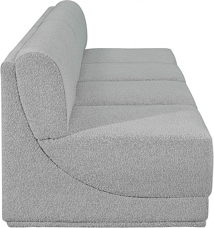 Ollie Boucle Fabric Armless Sofa