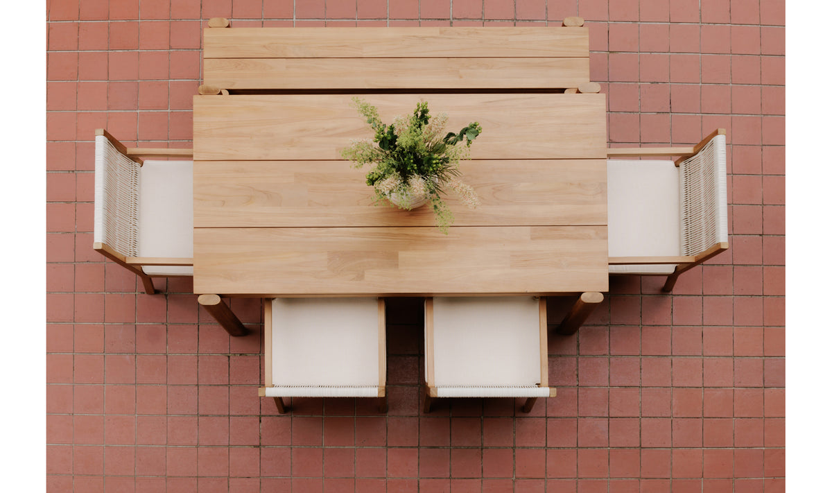 Tempo Outdoor Dining Bench