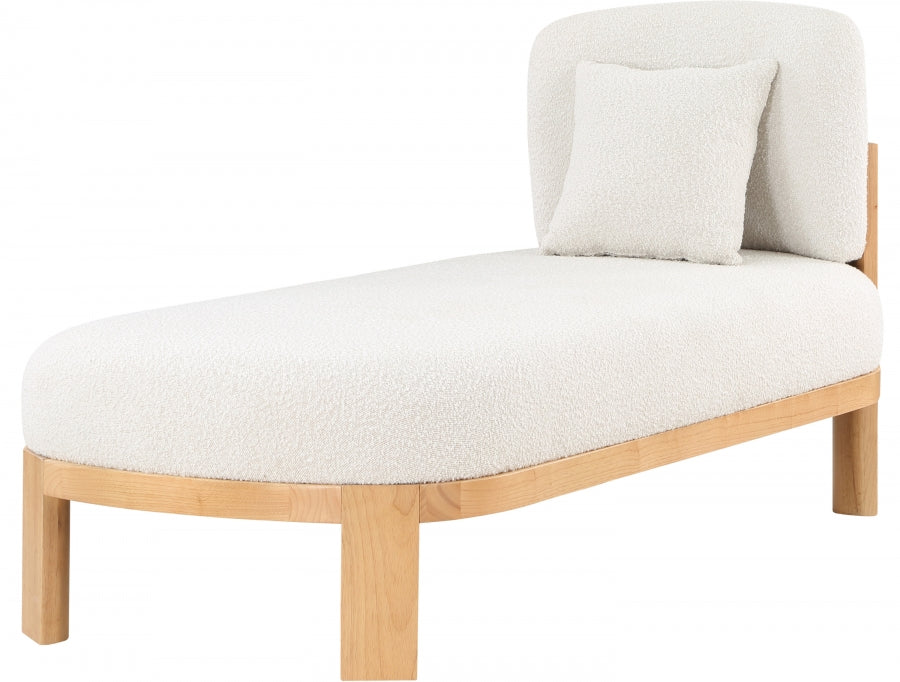 Maybourne Boucle Fabric Chaise / Bench