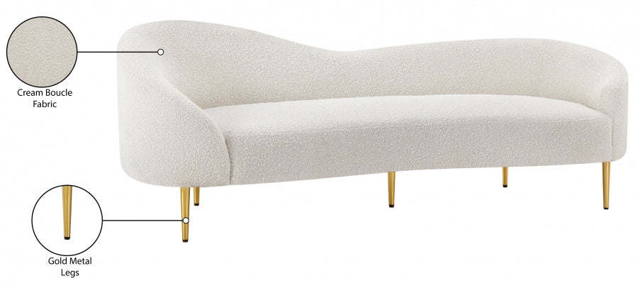 Ritz Boucle Fabric Sofa