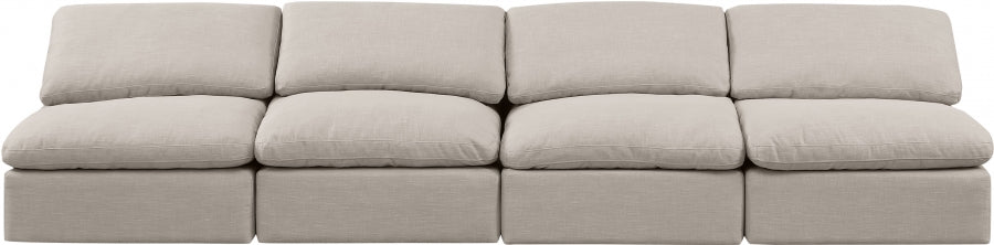 Indulge Linen Textured Fabric Sofa