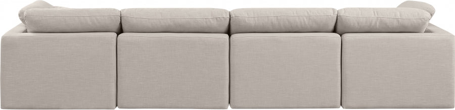 Indulge Linen Textured Fabric Sofa